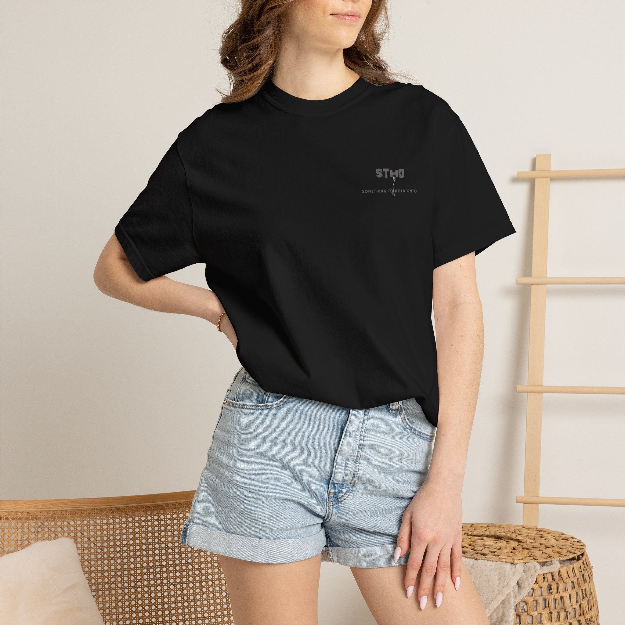 Reach Tee — Unisex Heavyweight Cotton T-Shirt | Something To Hold Onto