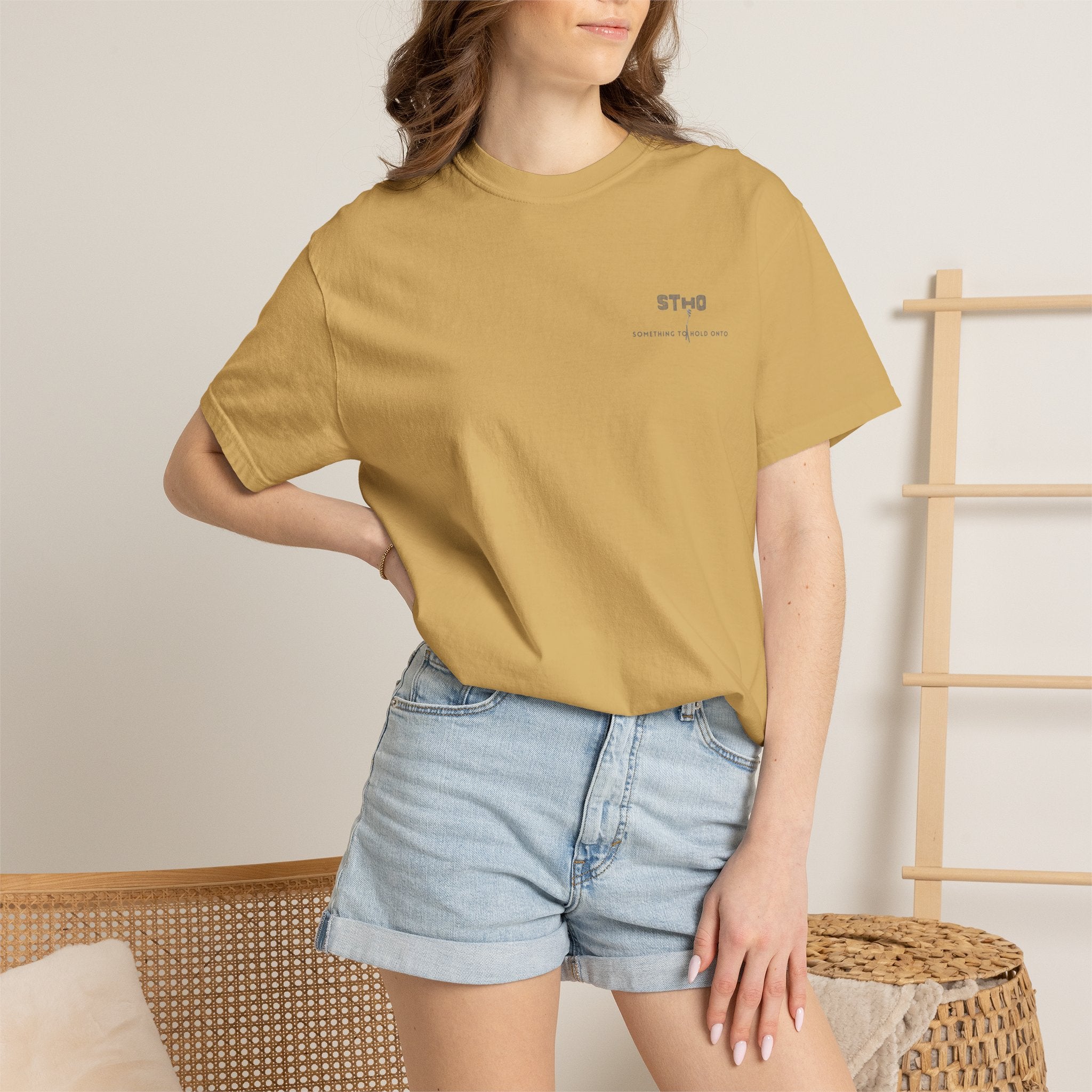 Reach Tee — Unisex Heavyweight Cotton T-Shirt | Something To Hold Onto