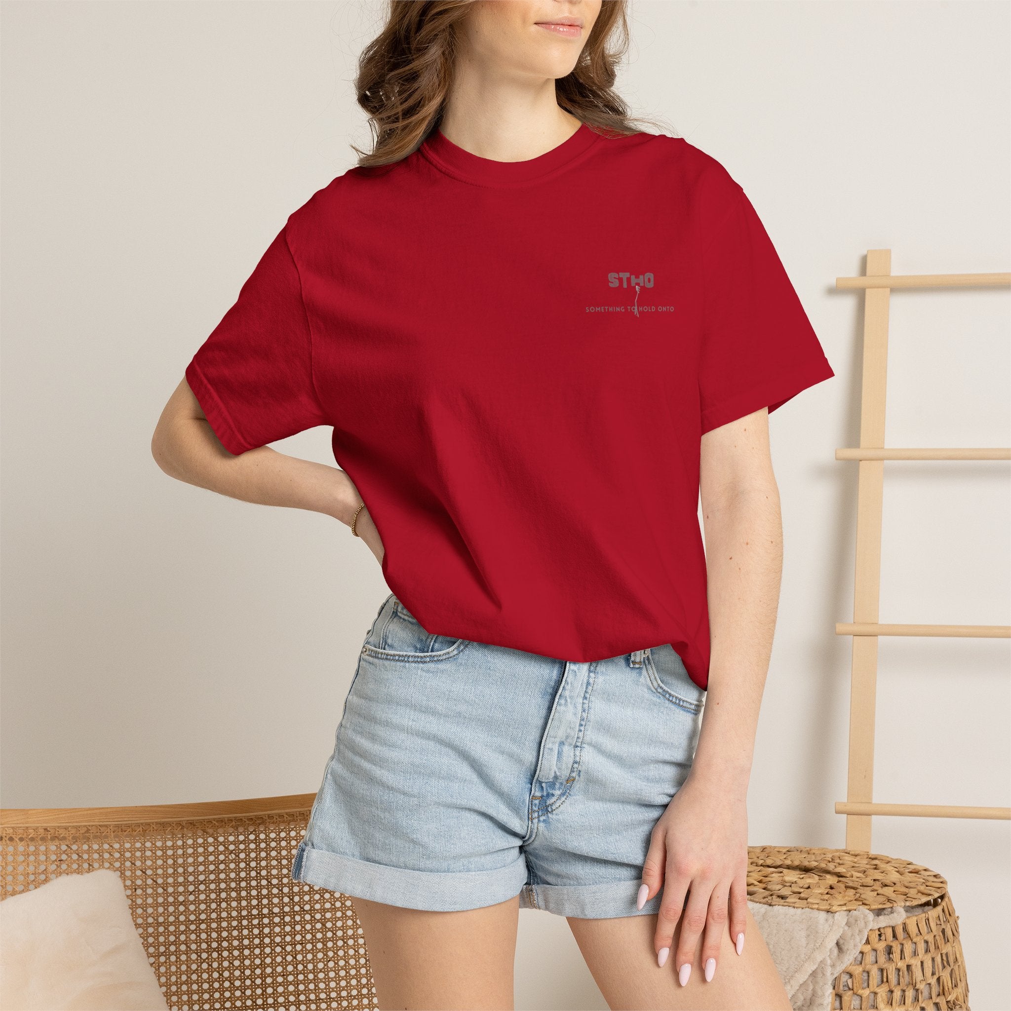 Reach Tee — Unisex Heavyweight Cotton T-Shirt | Something To Hold Onto