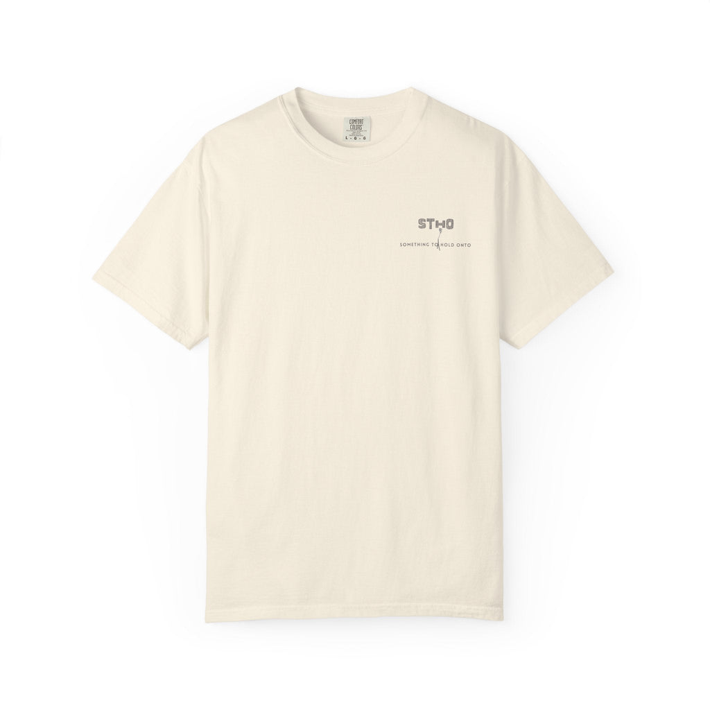 Red unisex Reach Tee heavyweight cotton t-shirt, front view