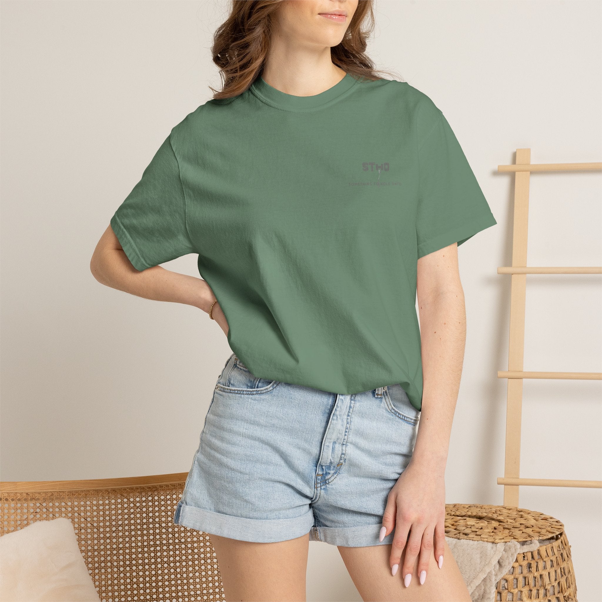 Reach Tee — Unisex Heavyweight Cotton T-Shirt | Something To Hold Onto