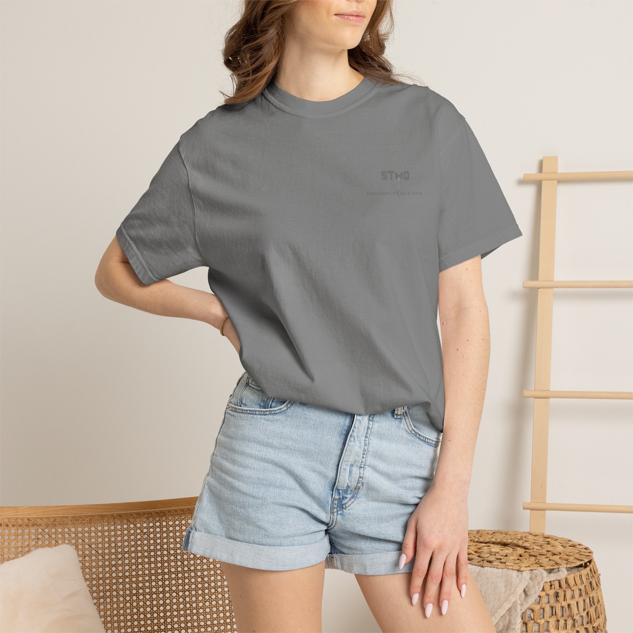 Reach Tee — Unisex Heavyweight Cotton T-Shirt | Something To Hold Onto