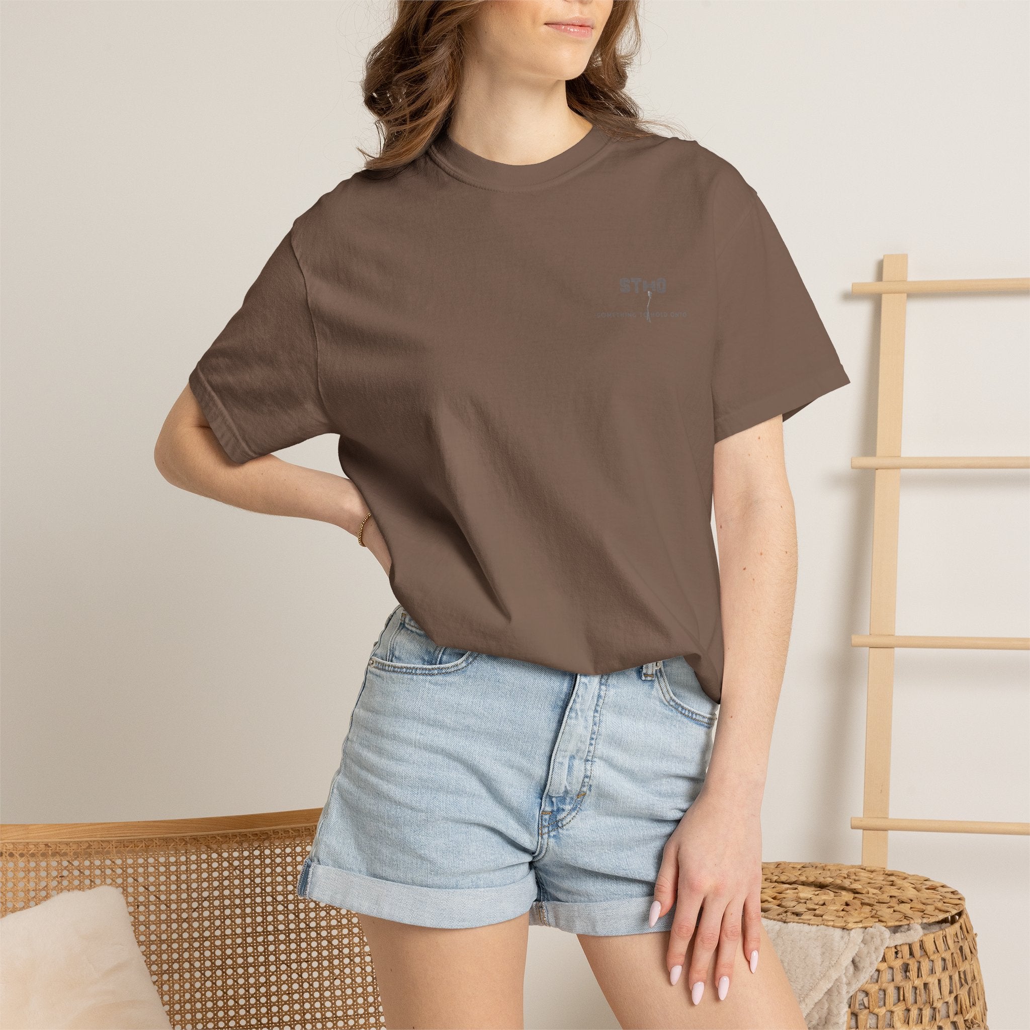 Reach Tee — Unisex Heavyweight Cotton T-Shirt | Something To Hold Onto