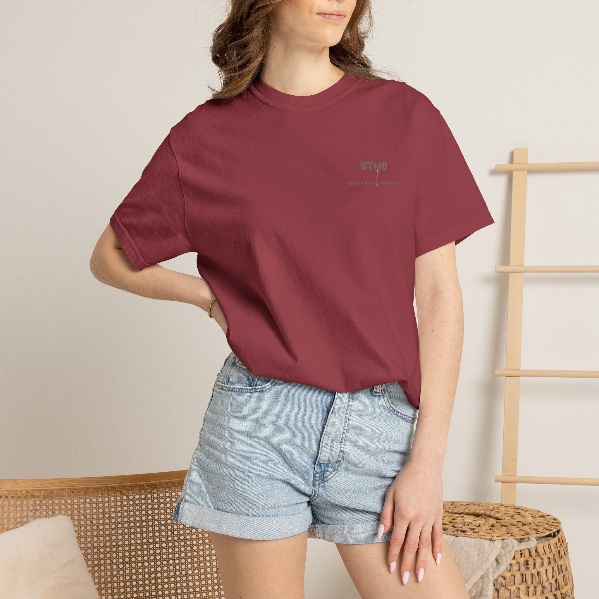 Reach Tee — Unisex Heavyweight Cotton T-Shirt | Something To Hold Onto
